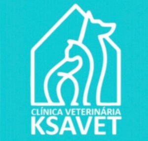 Logo Clínica Veterinária KSavet, parceira do memorial pet Ponte do Arco-Íris.